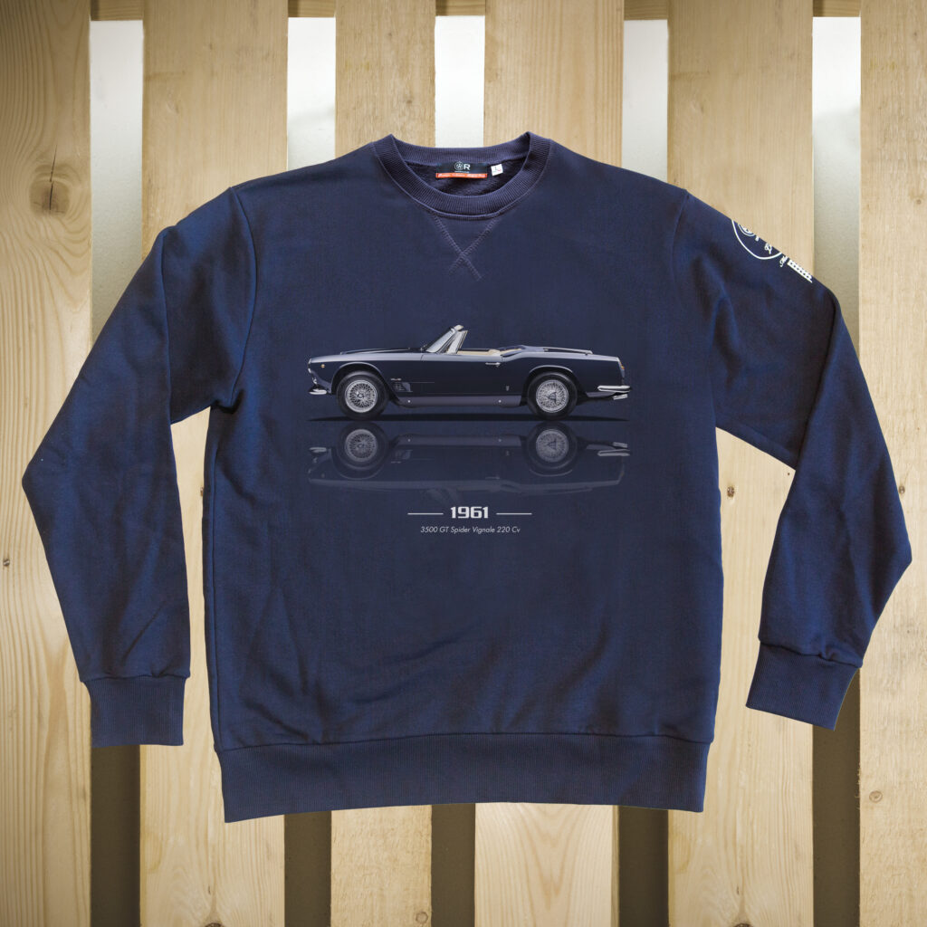 Mockup girocollo vignale blu navy